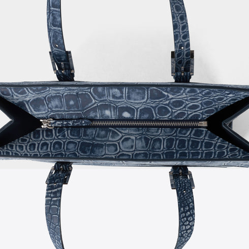 FLORA<br>Alligatore Denim