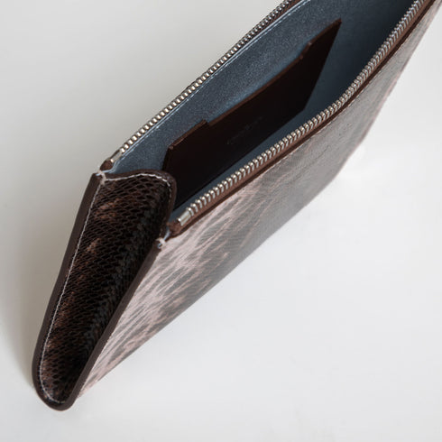 Pochette DOTTI <br> Karung Soft Brown