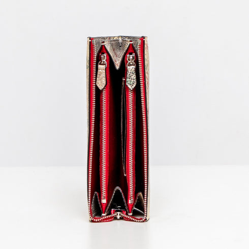 DOTTI Long Wallet<br>Multicolor Lizard