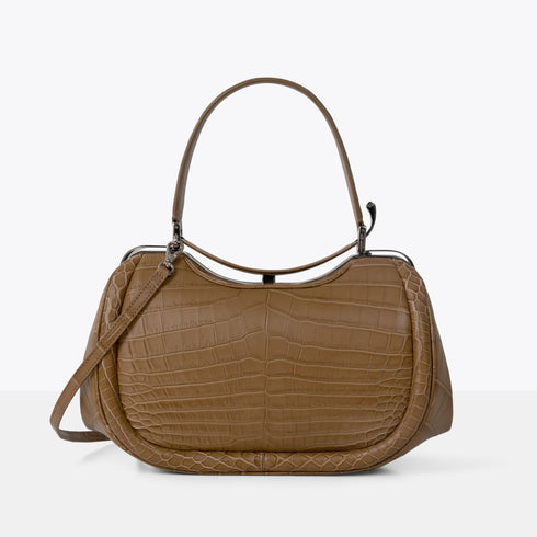 AURA <br> Warm Beige Crocodile