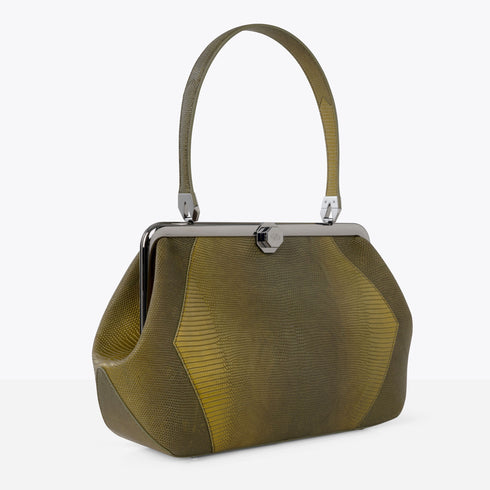 LUNA<br>Lucertola Oliva Sfumata